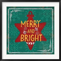 Framed Merry and Bright