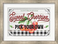 Framed Sweet Cherries