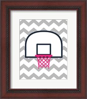 Framed Basketball Hoop