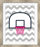 Framed Basketball Hoop