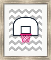 Framed Basketball Hoop