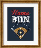 Framed Home Run