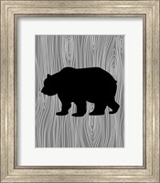 Framed Woodland Bear