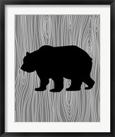 Framed Woodland Bear