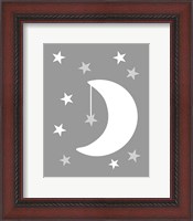 Framed Moon Stars