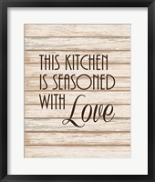 Framed Seasoned with Love