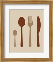 Framed Dining Utensils