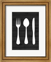 Framed Dining Utensils