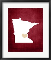 Framed Minnesota