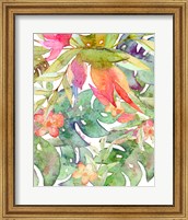 Framed Tropical Watercolor II