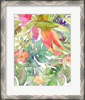 Framed Tropical Watercolor II