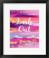 Framed Lash Out