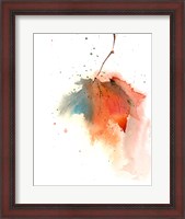 Framed Fall Leaves I