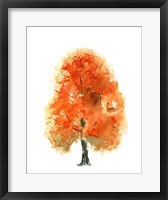 Framed Fall Tree I
