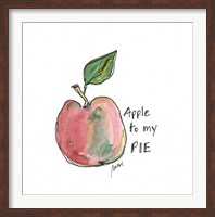 Framed Apple to My Pie