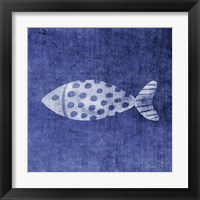 Framed Polka Dot Fish