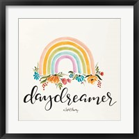 Framed Daydreamer Rainbow