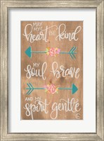 Framed Gentle Spirit Arrows