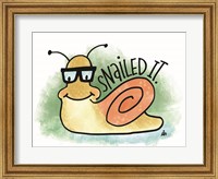 Framed Snailed It