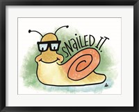 Framed Snailed It