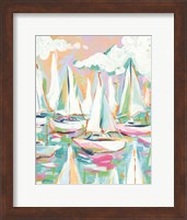 Framed Sailboat Sea