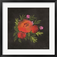 Framed Red Flower