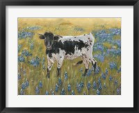 Framed Cutie in the Bluebonnets