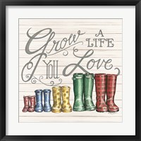 Framed Grow a Life You Love Boots