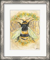 Framed Save the Bees