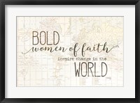 Framed Bold Women of Faith