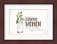 Framed Here's to Strong Women