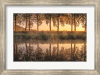 Framed Sunrise in the Netherlands