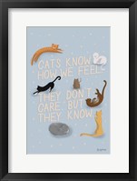 Framed Ode to Cats