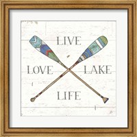 Framed Lake Sketches VI Color