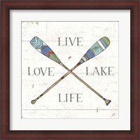 Framed Lake Sketches VI Color