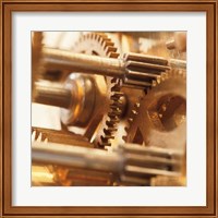 Framed 'Gilded Gears II' border=