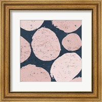 Framed Raw Sienna IX Pink