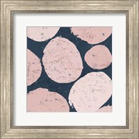 Framed Raw Sienna IX Pink