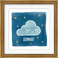 Framed Night Sky Goodnight