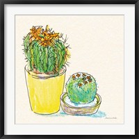 Framed Cacti Garden IV