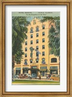 Framed Florida Postcard V