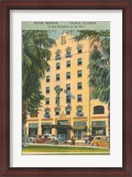 Framed Florida Postcard V