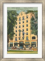 Framed Florida Postcard V