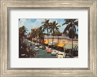 Framed Florida Postcard IV