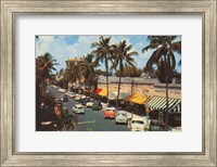 Framed Florida Postcard IV