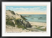 Framed Beach Postcard V