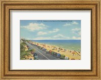 Framed Beach Postcard II