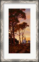 Framed Church At Dusk