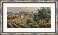 Framed Fruits of Tuscany