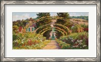 Framed Monet's Grand Entrance